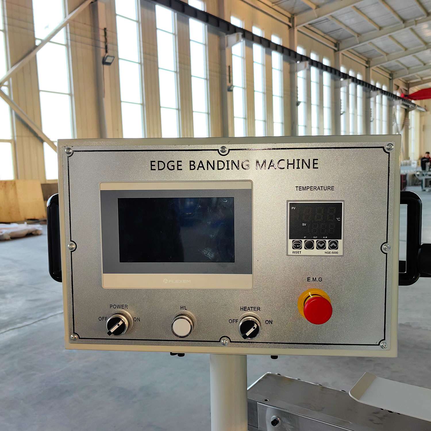 wood furniture MDF automatic edge bander Large scale fully automatic edge banding machine PM50A+ adhesive high speed edge banding