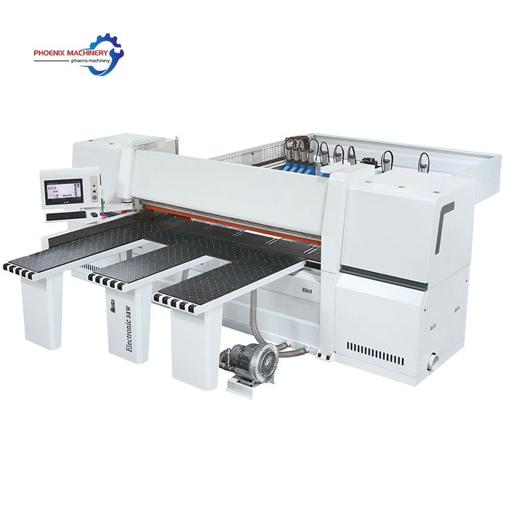 China Electrical Computerized Wood Cutting Panel Saw Machine for Cabinet Sheet Full Automatic Wood Board Panel Cutting Optimizer Computer Cnc Panel Beam Saw