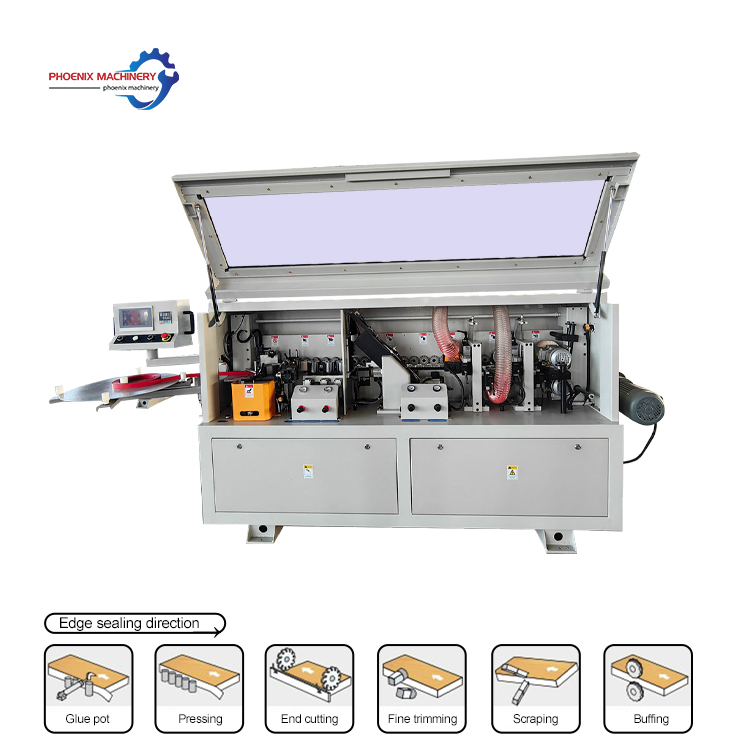good price pvc automatic edge banding machine Woodworking Machine Edge Bander Plywood PVC Furniture Edge Banding Machine Automatic