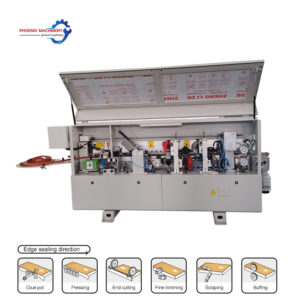 Compact Space-saving Wood-based Panel Mechanical Edge Bander Edge Banding Machine