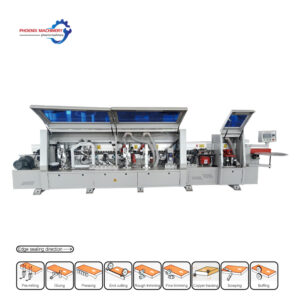 Full-automatic edge banding machine for wooden door cabinet furniture cheper woodworking tools