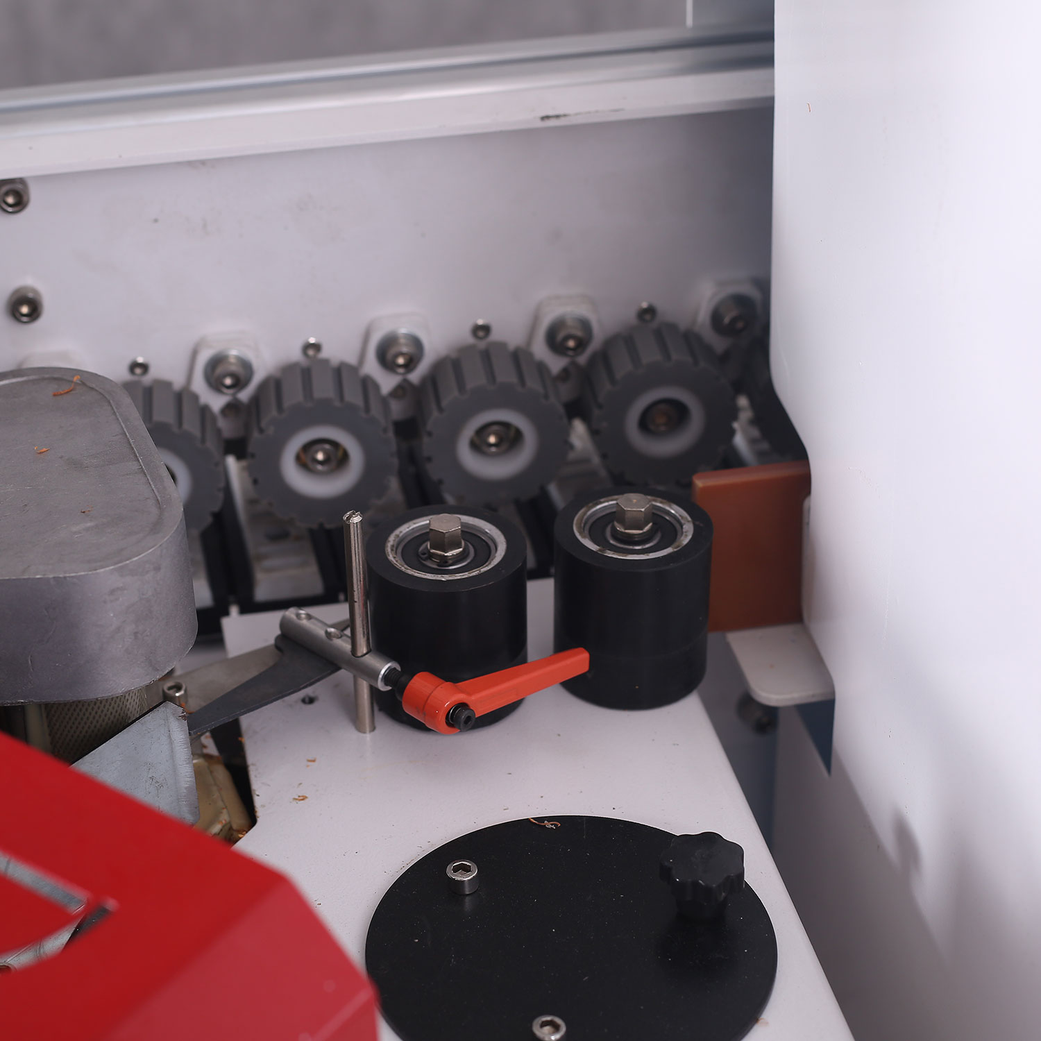 abs furniture edge banding machine Manufacturer's curved straight line paint free cabinet woodworking edge banding machine