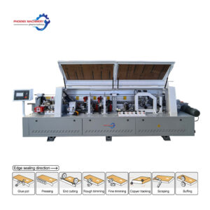 PME267 Automatic Woodworking Edge Banding Machine Wood Edge Bander for Plywood MDF Cabinet Door
